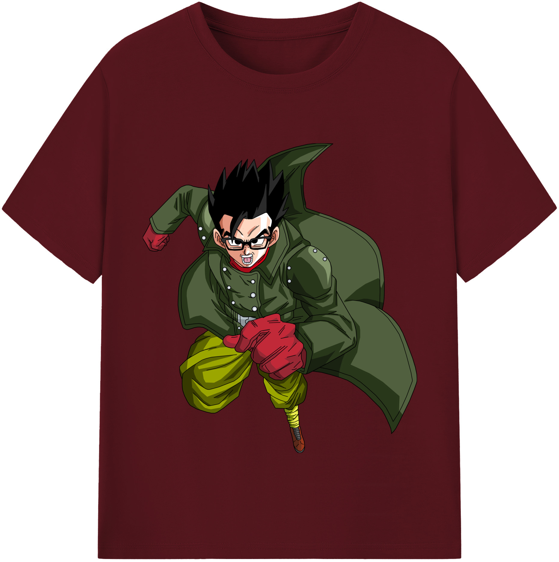 （画像用） ドラゴンボール 孫 悟飯（そんごはん）DRAGON BALL Son Gohan 綿100％半袖Tシャツ（フロントプリント）